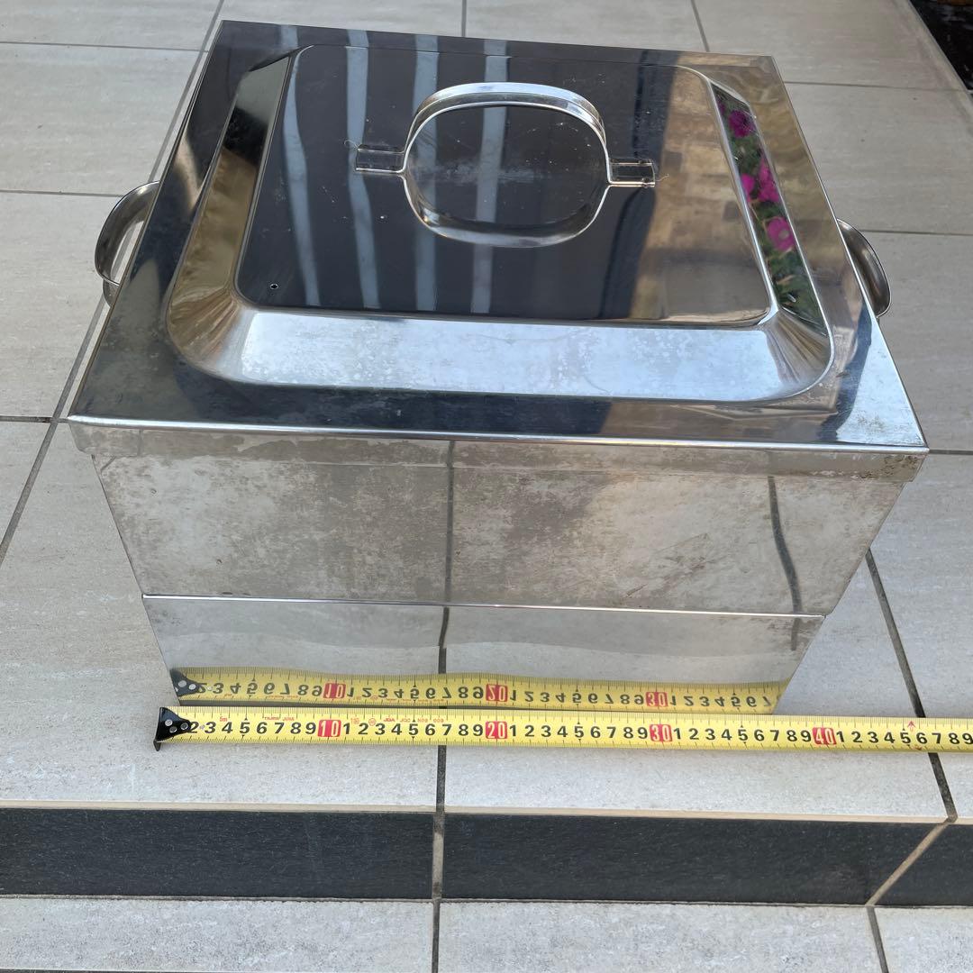 ステンレス製 蒸し器セット 手作りです。