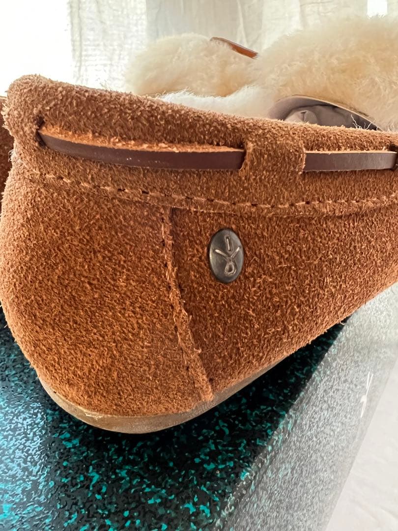 美品　EMU エミュー　モカシン　23㎝ ブーツ　ムートン