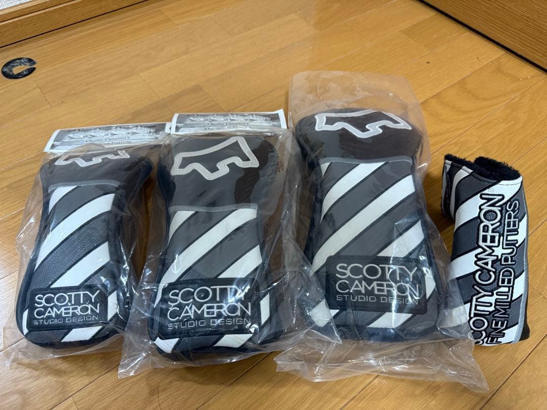 スコッティキャメロン ２０１７年ストライプ スタッフバッグ コンプリートセット