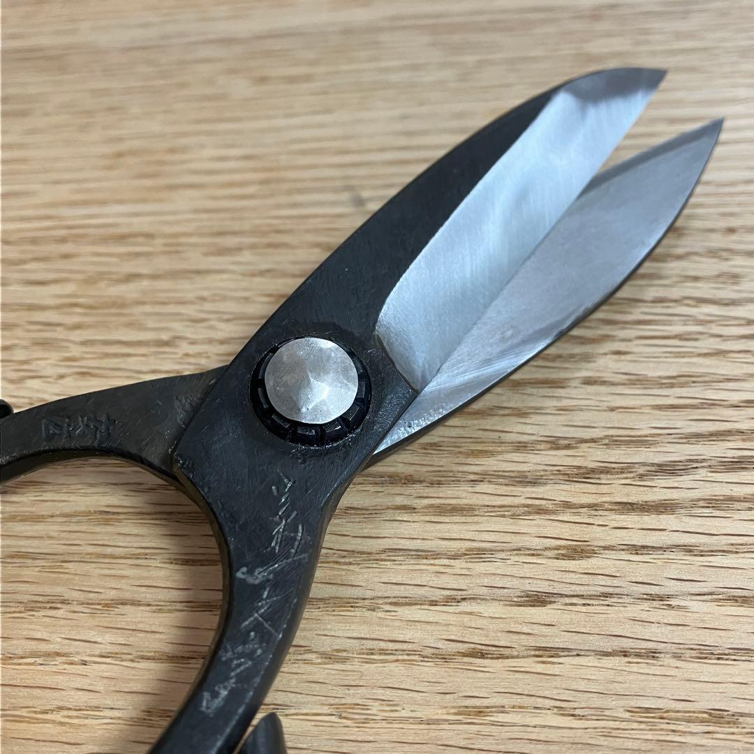 安広　全鋼　長刃　蕨手　植木鋏　庭師鋏