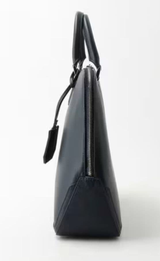 完売カラー エンボス レザー ブリーフケース ビジネスバッグ