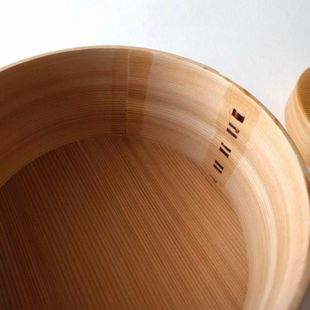 大館工芸社　曲げわっぱ　おひつ　2人用