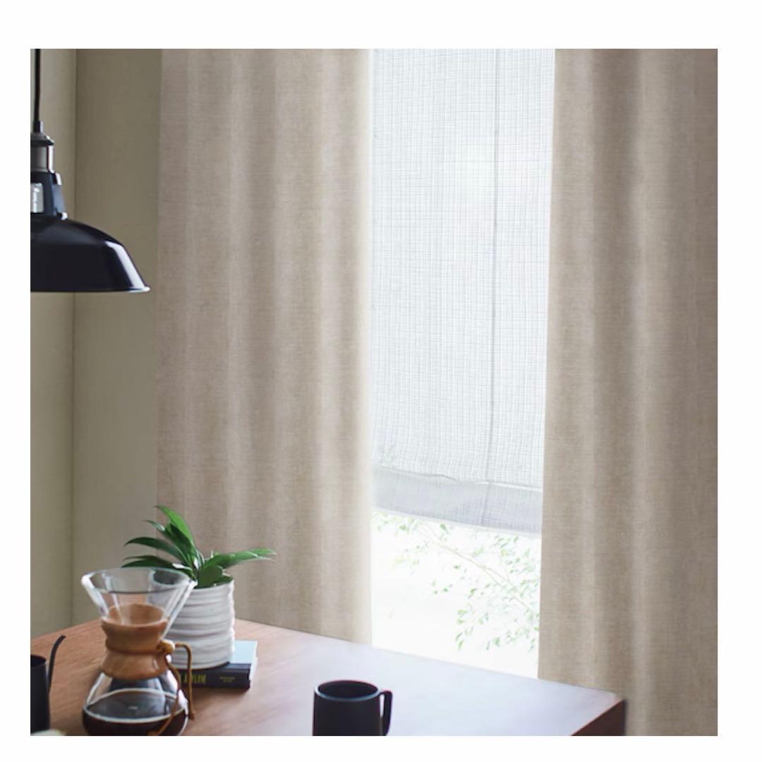 ニトリ ドレープカーテン 幅200×丈178×1枚入り