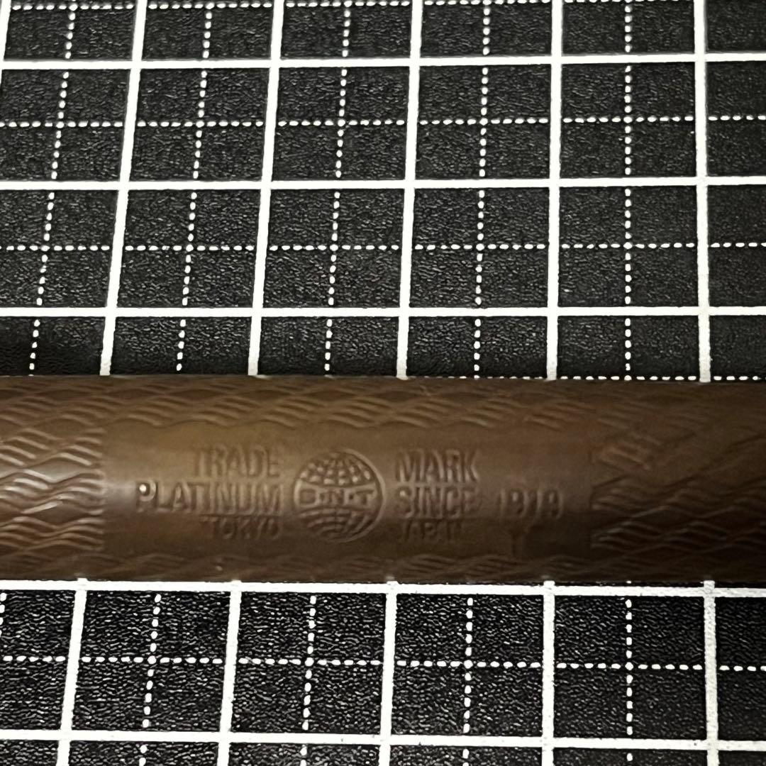 プラチナ 万年筆 70周年 エボナイト チェイス 中字