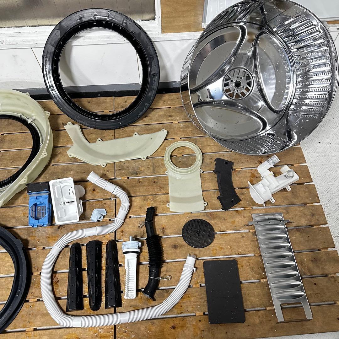 乾燥未使用　SHARP ES-K10B-TL 2023年製 ドラム式洗濯機