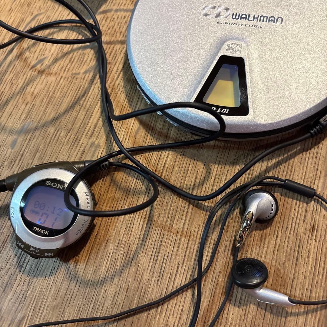 SONY CDwalkman D-E01 Wtaps×Porter ケースセット