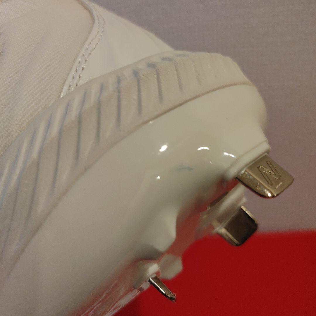 ニューバランス　野球　スパイク 金具　ホワイト　28.0センチ 高校野球対応