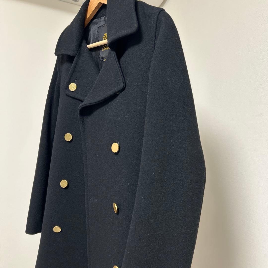 【美品】DRAWER ドゥロワー　コート　ブラック　36