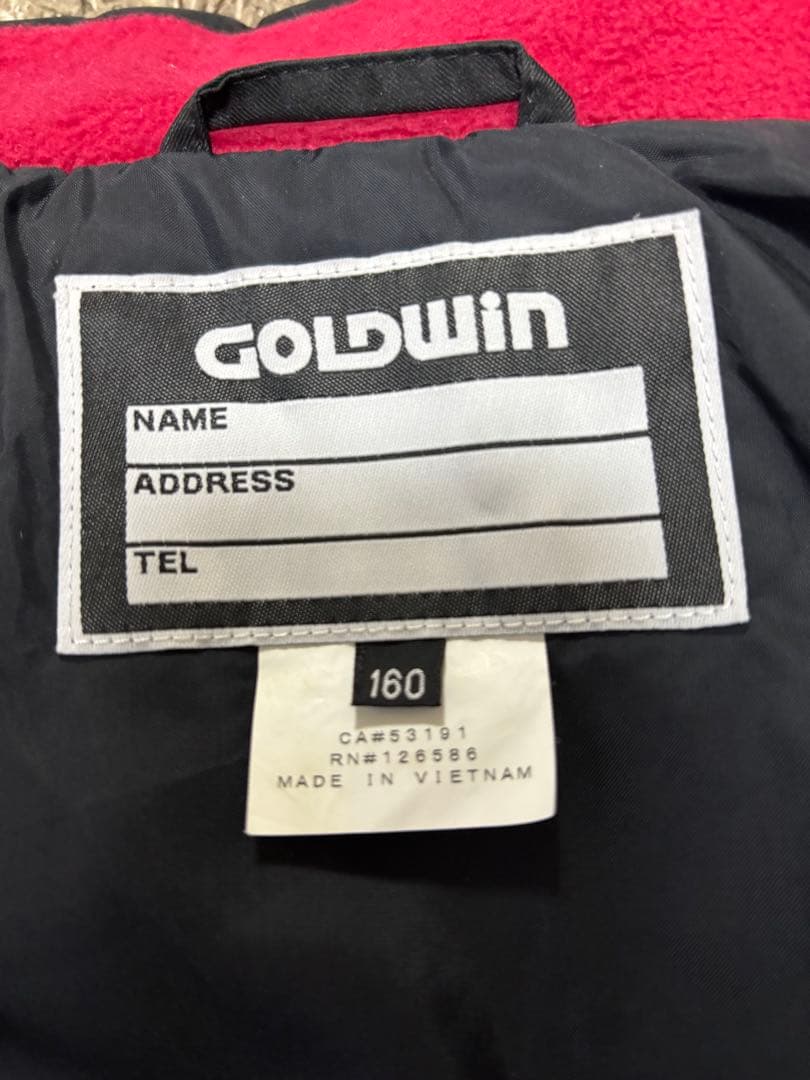 GOLDWIN 160cm スキーウェア　子供　キッズ　オンヨネ　新品　ウエア