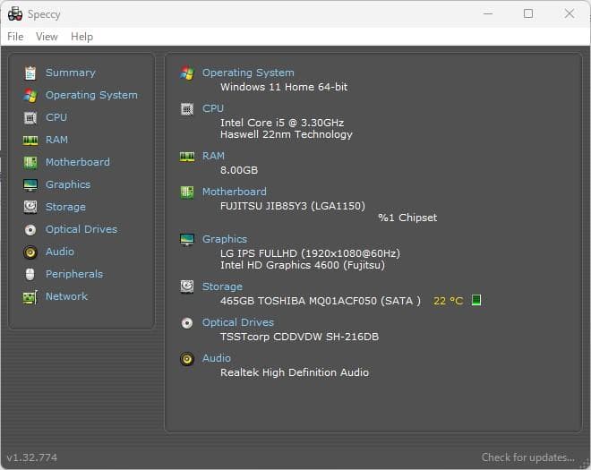 [M-TN 1126] 富士通 esprimo D583/J i5