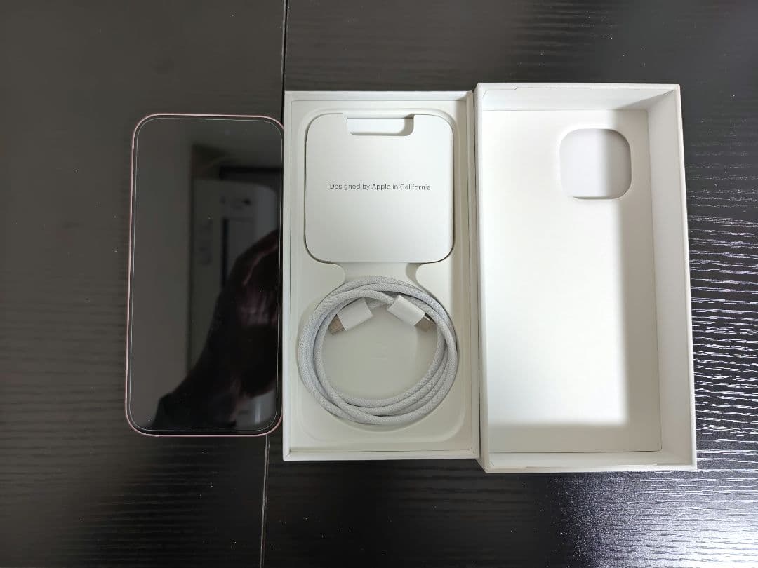 iPhone15 ピンク 本体 (動作確認済)