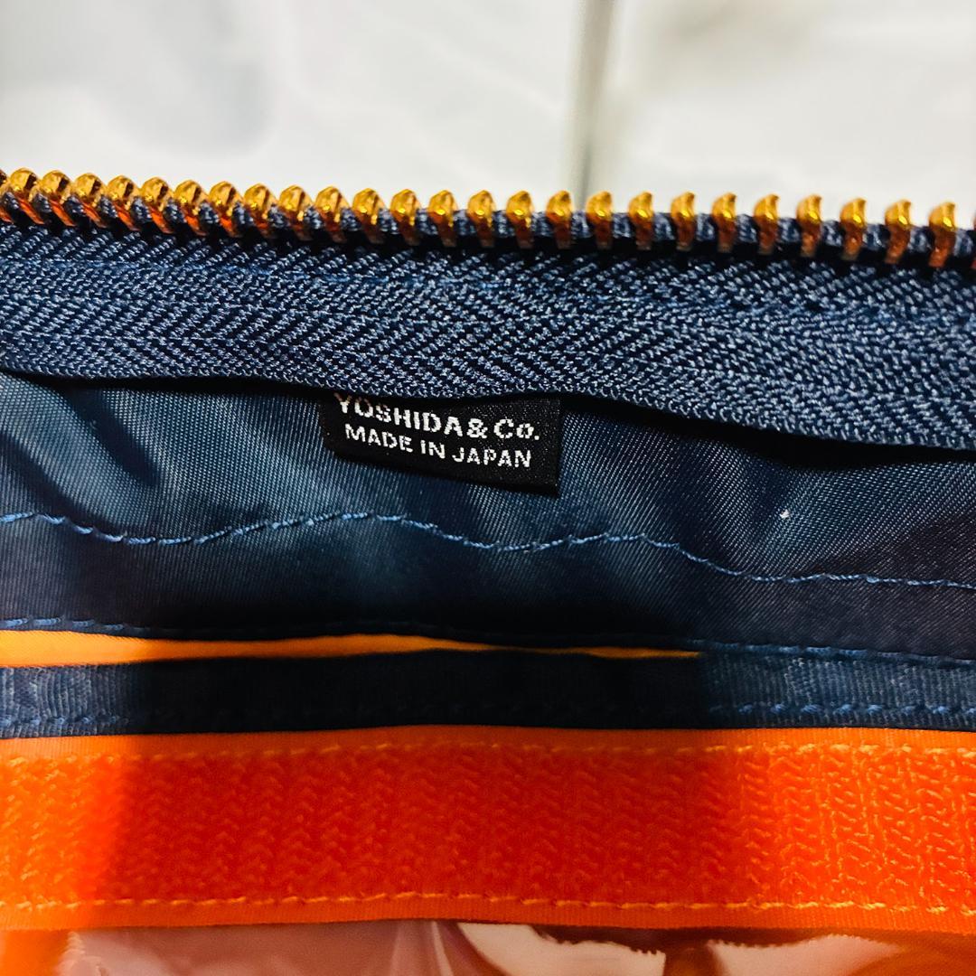 極美品！ ポーター タンカーショート ヘルメットバッグ アイアンブル 2WAY