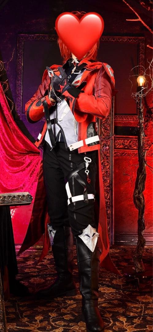 原神　ディルック　レッドデッドオブナイト　コスプレ衣装
