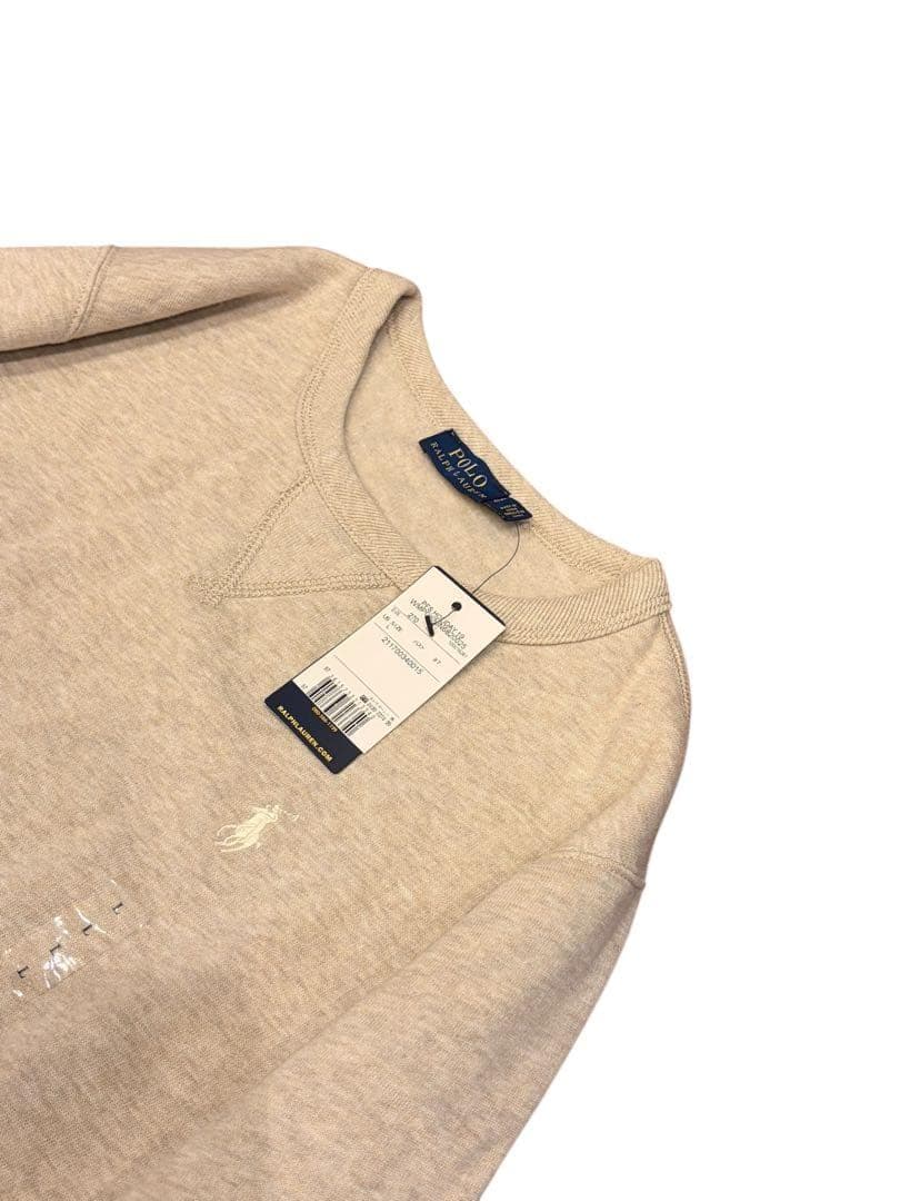 【新品未使用タグ付】ポロラルフローレン定番大人気ガジェット裏起毛スウェット