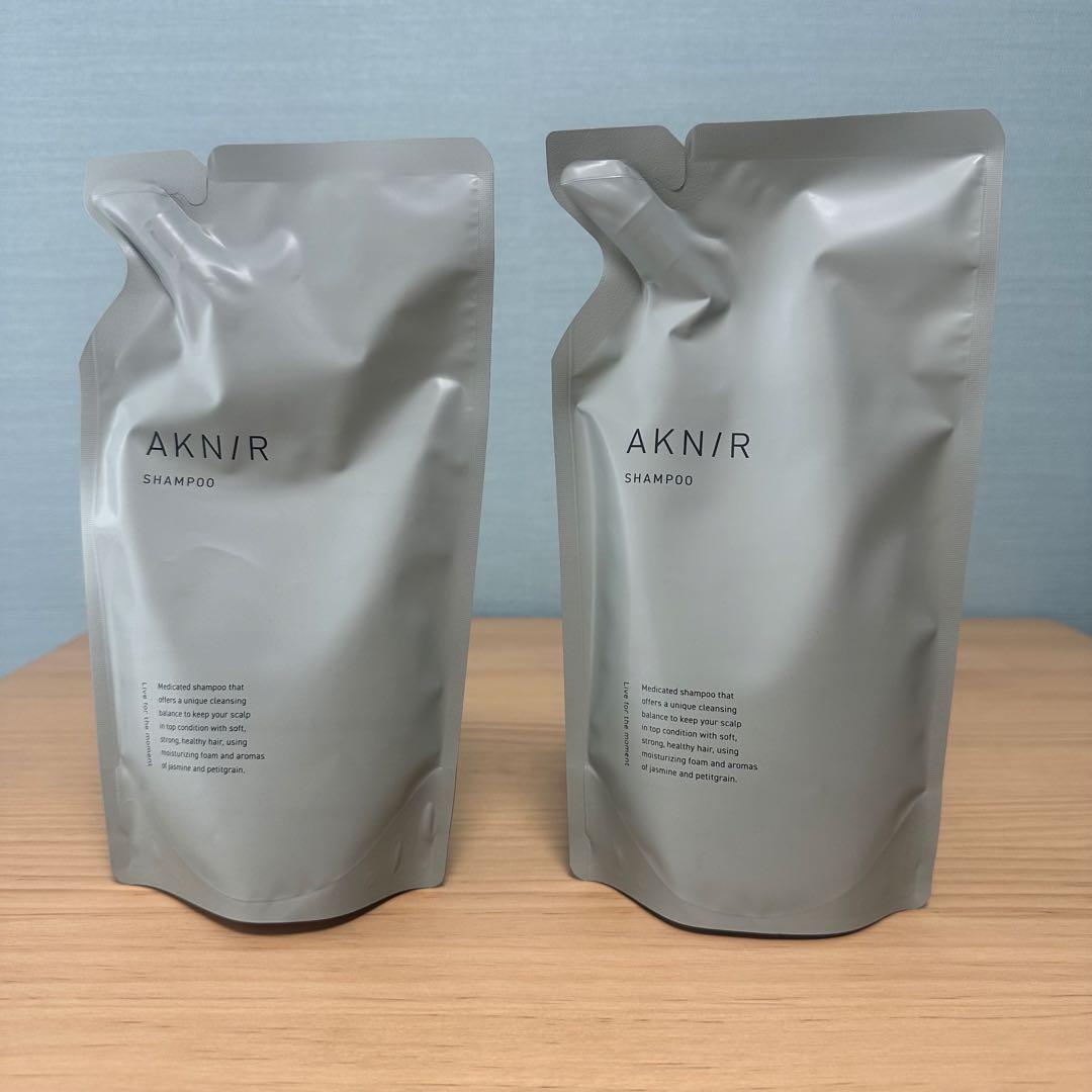 アクニー　シャンプー＆トリートメント詰替　各2袋ずつ（2セット）