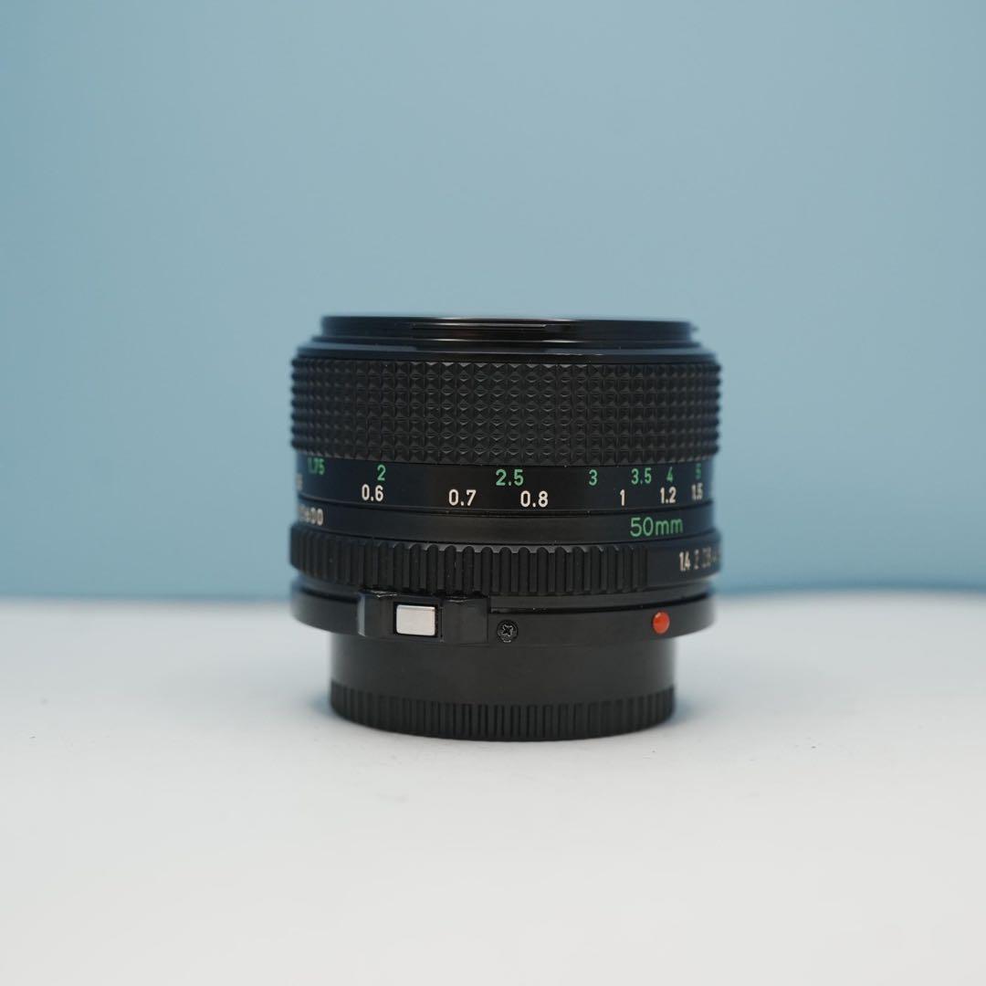 Canon純正 FD 50mm F1.4 オールドレンズ 美品 a3996