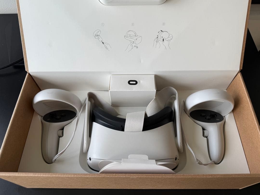  Quest 2（128GB） VRヘッドセット 本体一式