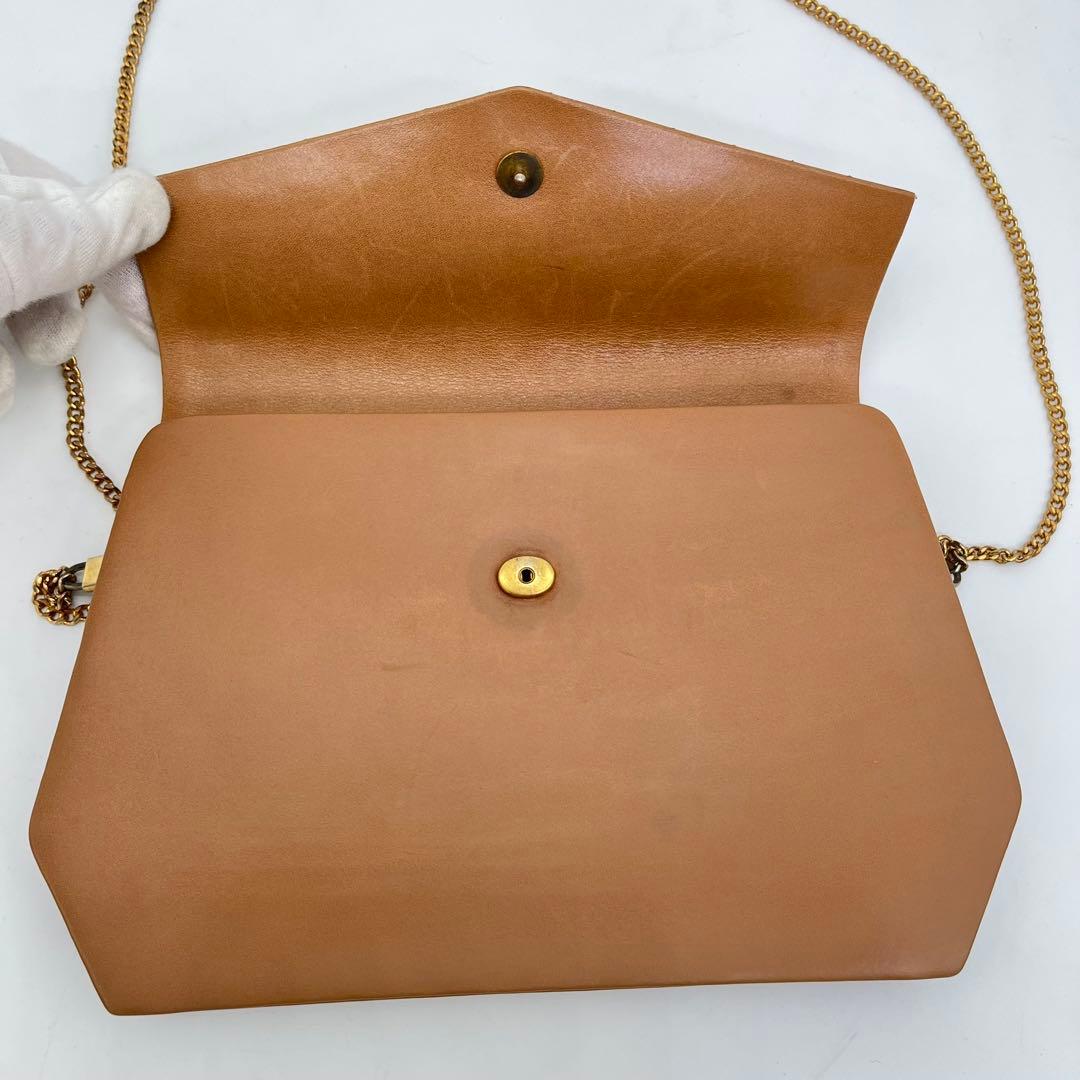 クリスチャンディオール ショルダーバッグ 斜めがけ ロゴ金具 キルティング 本革