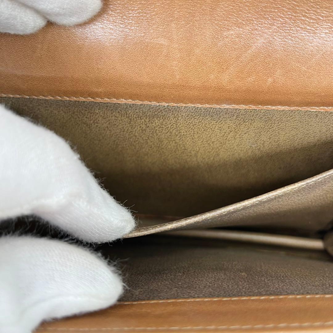 クリスチャンディオール ショルダーバッグ 斜めがけ ロゴ金具 キルティング 本革