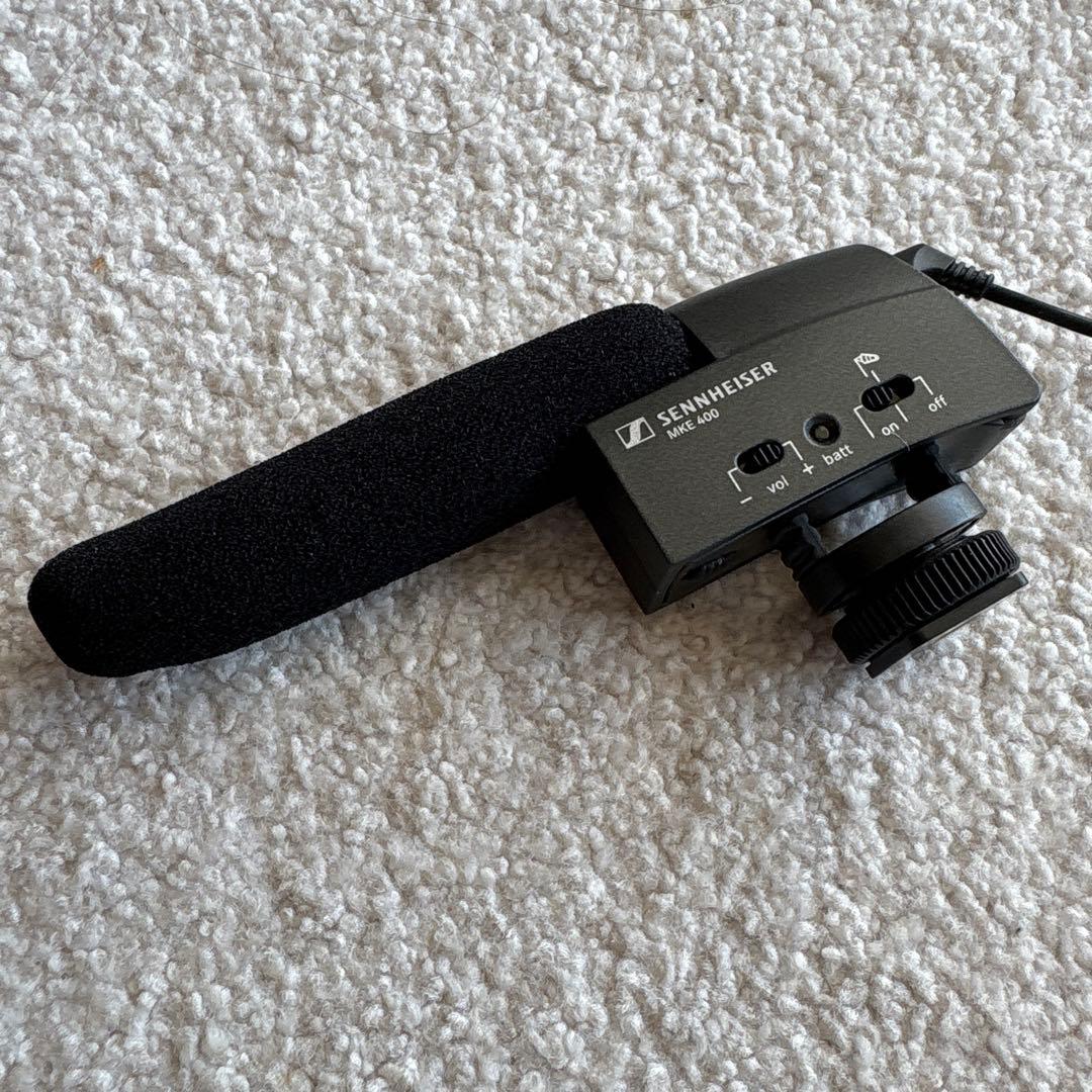 ゼンハイザー MKE 400 小型ガンマイク MKE400 SENNHEISER
