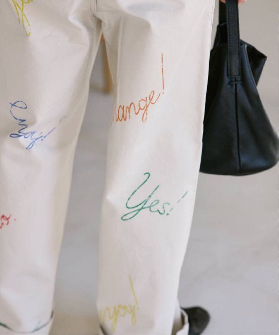 パンツ DRAWING CHINO PANTS