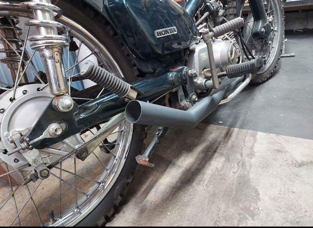 フェアリー　スーパーカブ　ワンオフマフラー　キャブ車専用