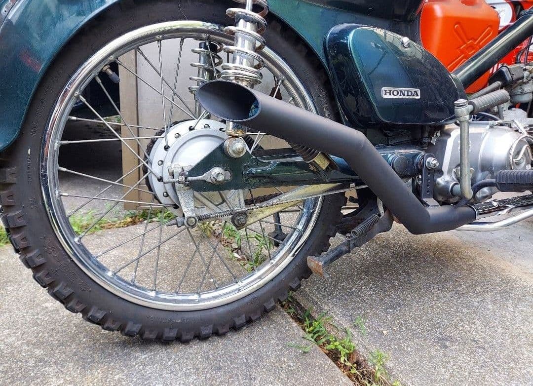 フェアリー　スーパーカブ　ワンオフマフラー　キャブ車専用