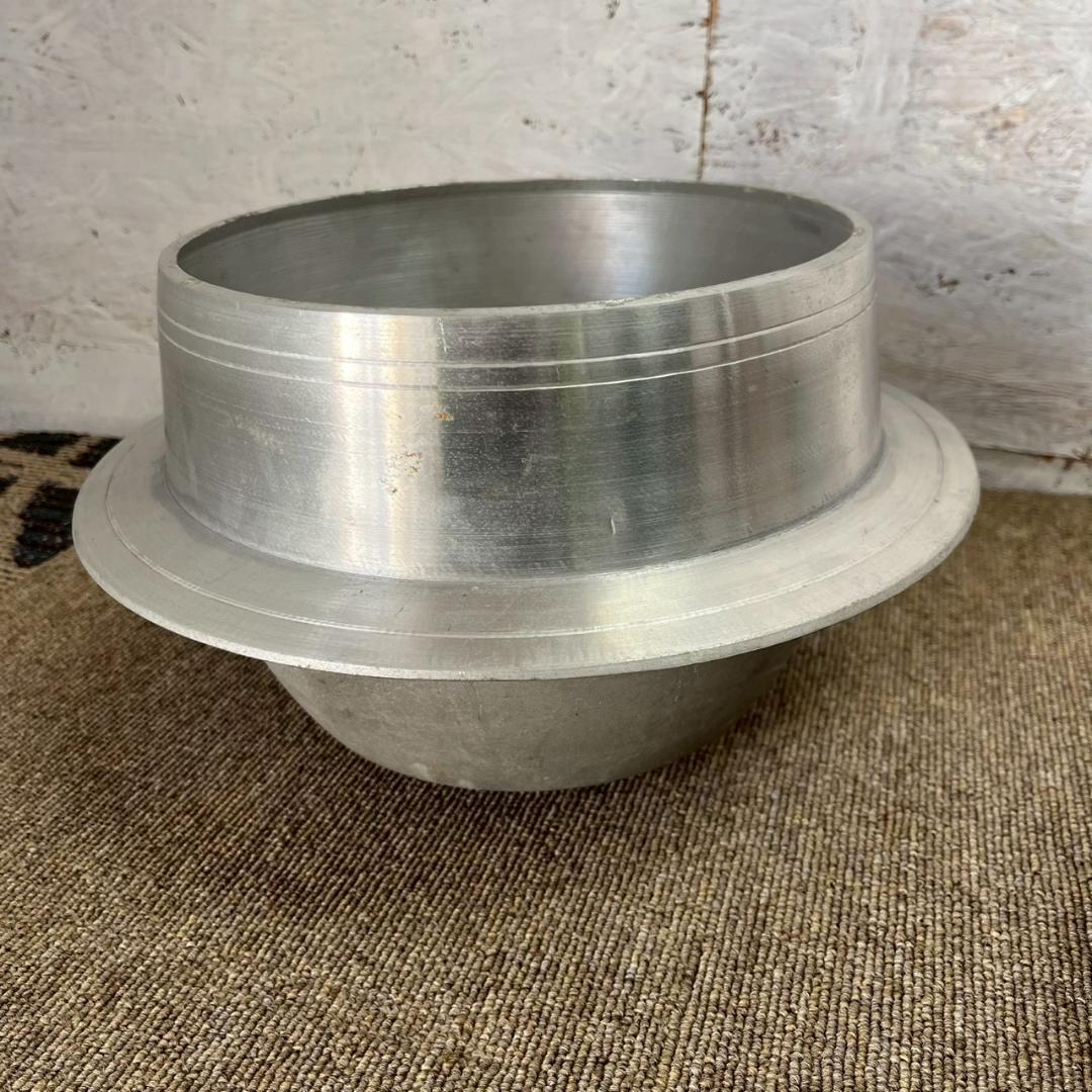 アルミ 羽釜 22cm 木蓋付き 釜飯 昭和レトロ 古民具 はがま A1073