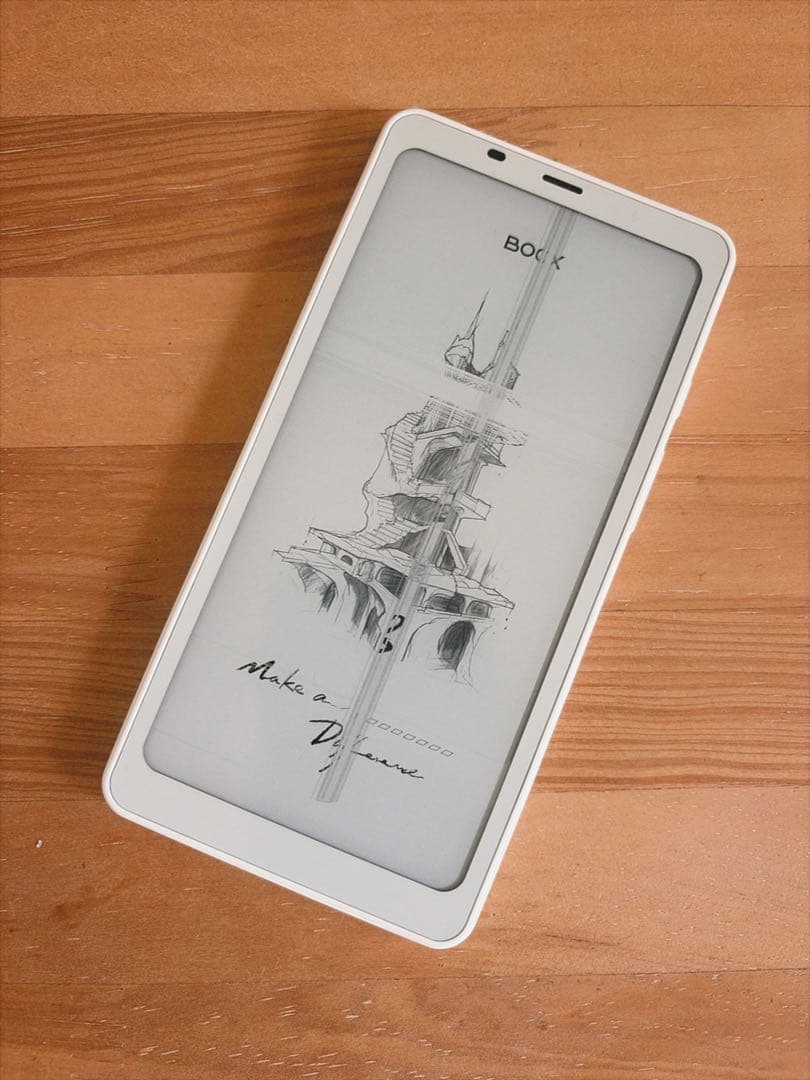 【ジャンク品】BOOX Palma ホワイト（液晶割れ・表示不良）