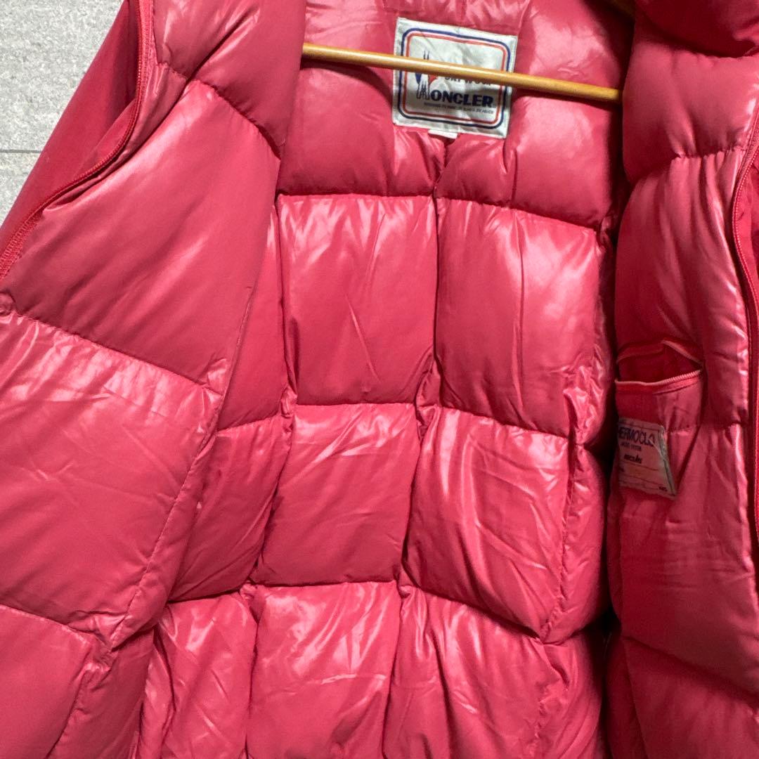 80s モンクレール asics スキーウェア ダウン ジャケット スノボ