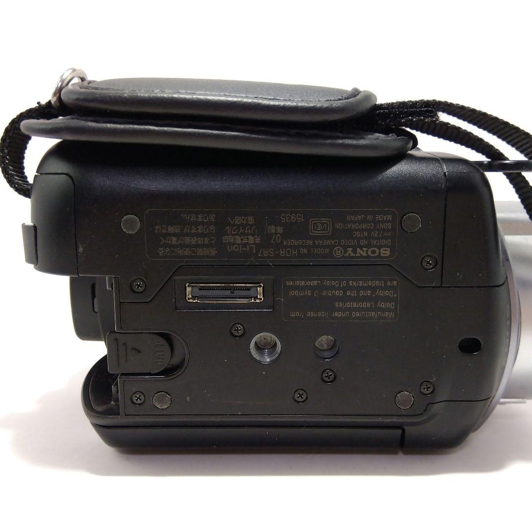 動作品 SONY ソニー 60ギガHDD搭載　ハンディーカム　HDR-SR7