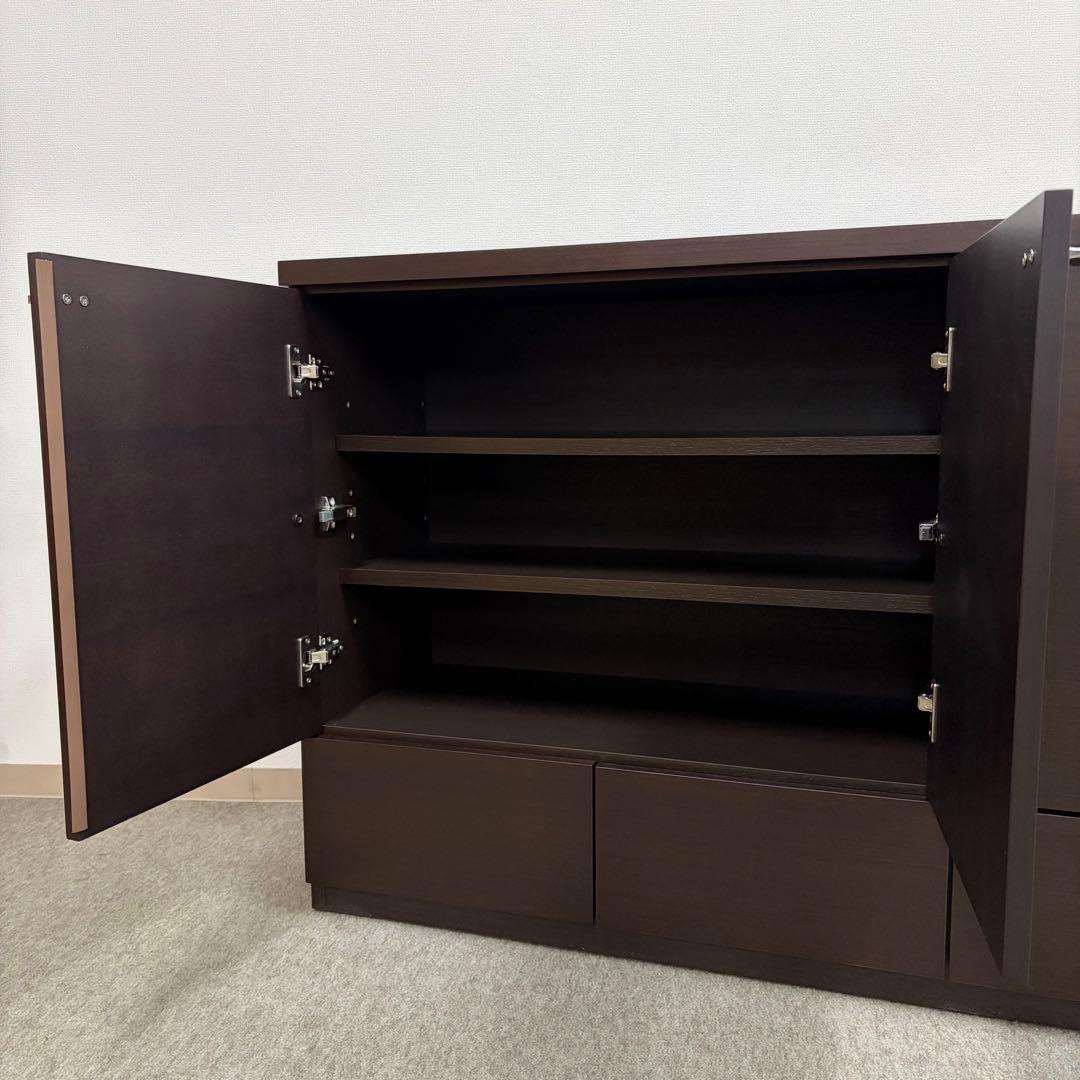 【モリタインテリア】アローラ3140 サイドボード (ウェンジ)