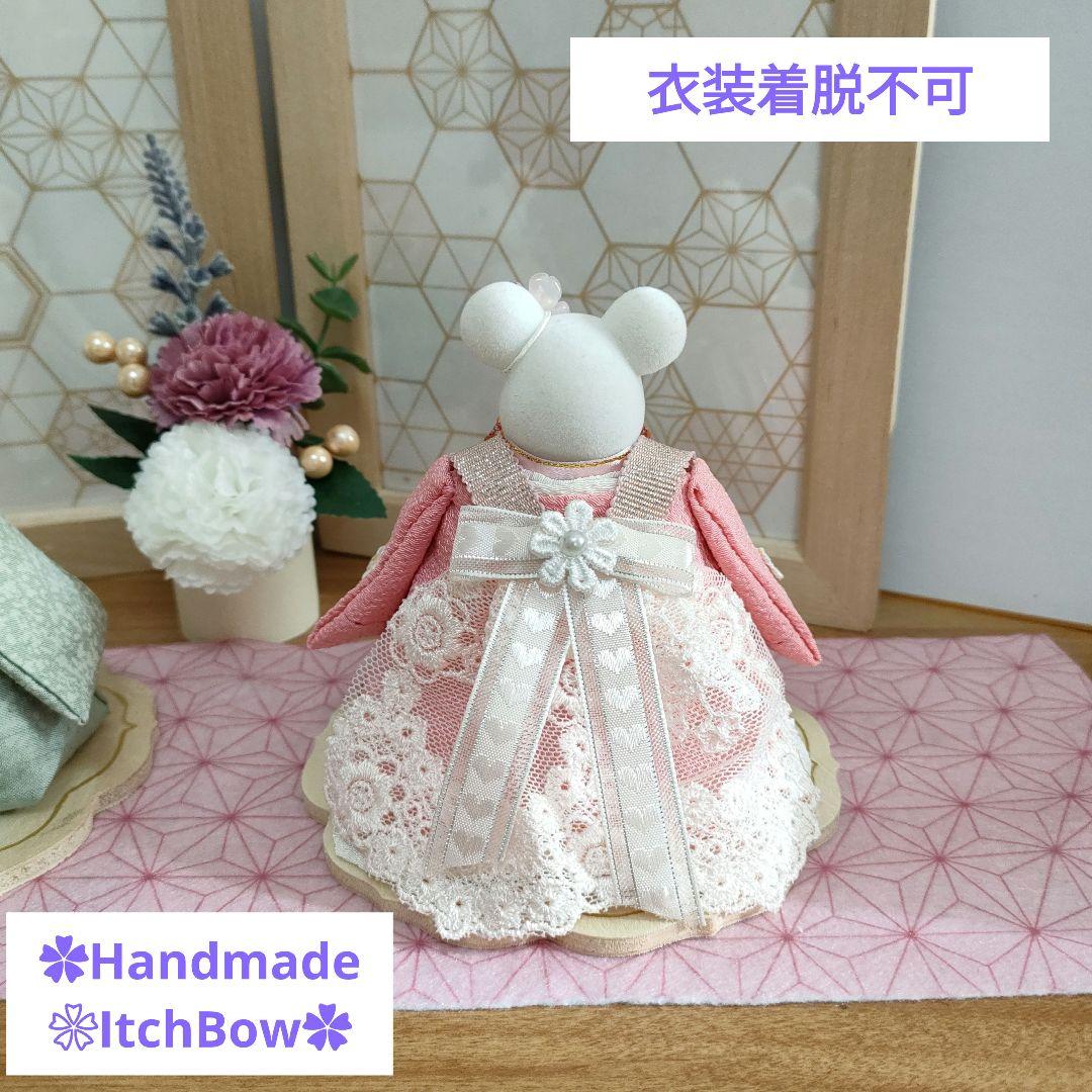 シルバニアファミリーお雛様《03》桃の節句飾り ハンドメイド