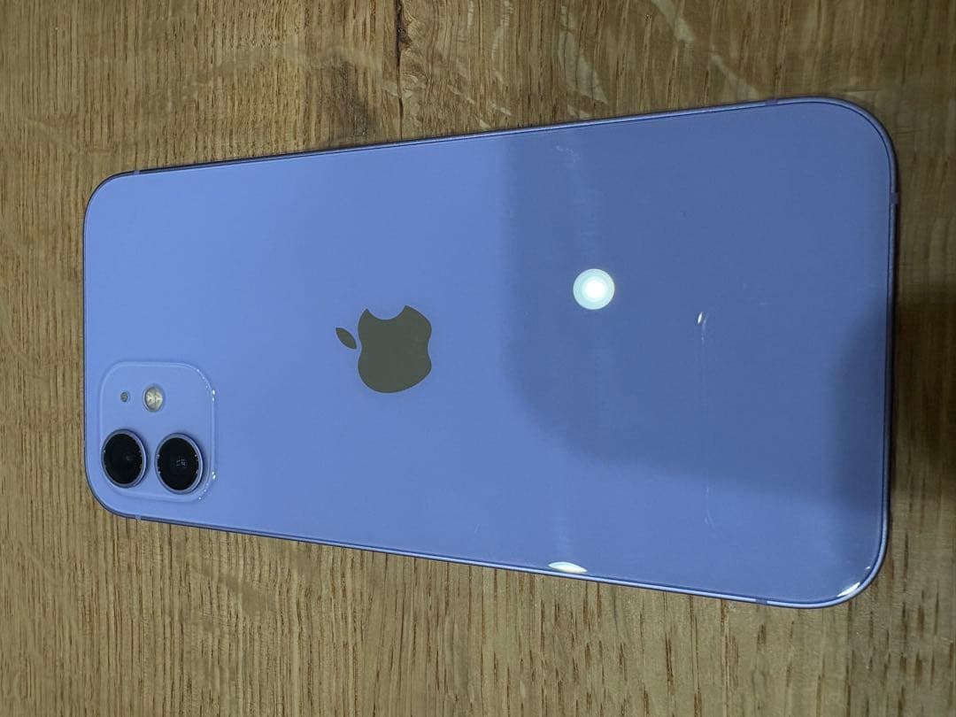 Apple iPhone12 パープル　128GB 91%