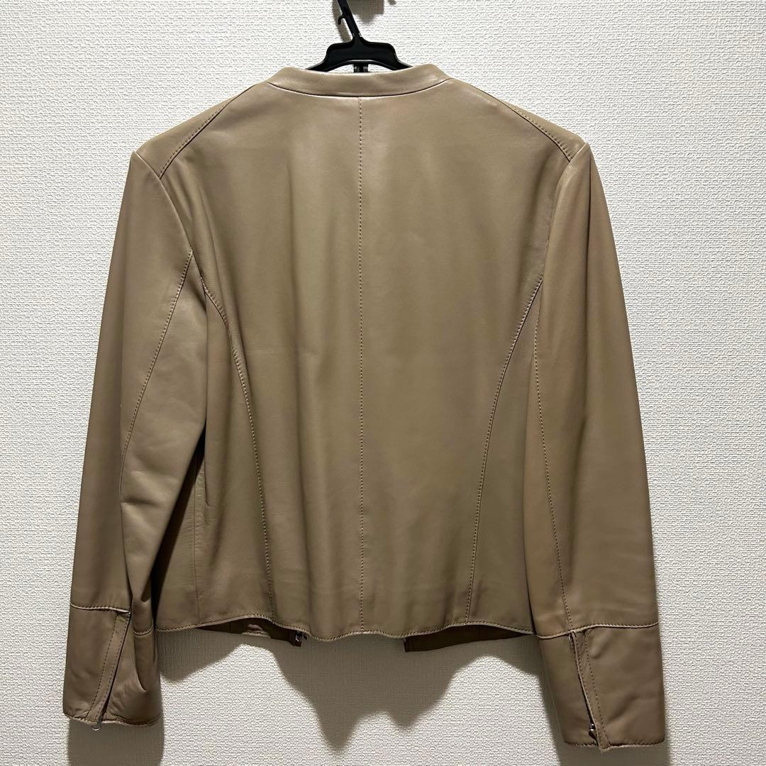 ★最終価格★【即購入可】極美品 23区 レザージャケット 羊革 38