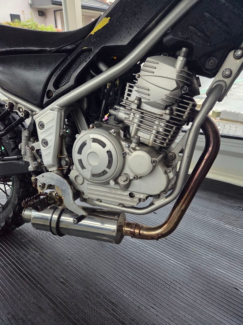 YAMAHAトリッカー　ダウンマフラー