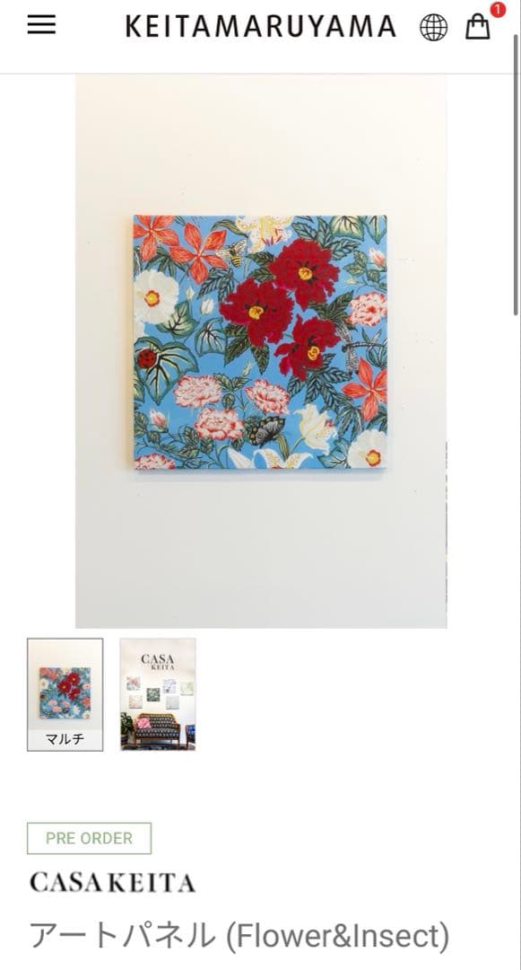 マルヤマケイタ　アートパネル