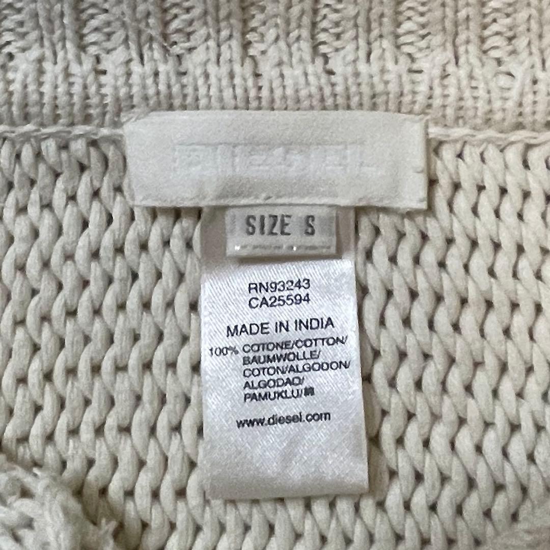 y2k DIESEL ボレロニット フェアリーグランジ クロップド カーディガン