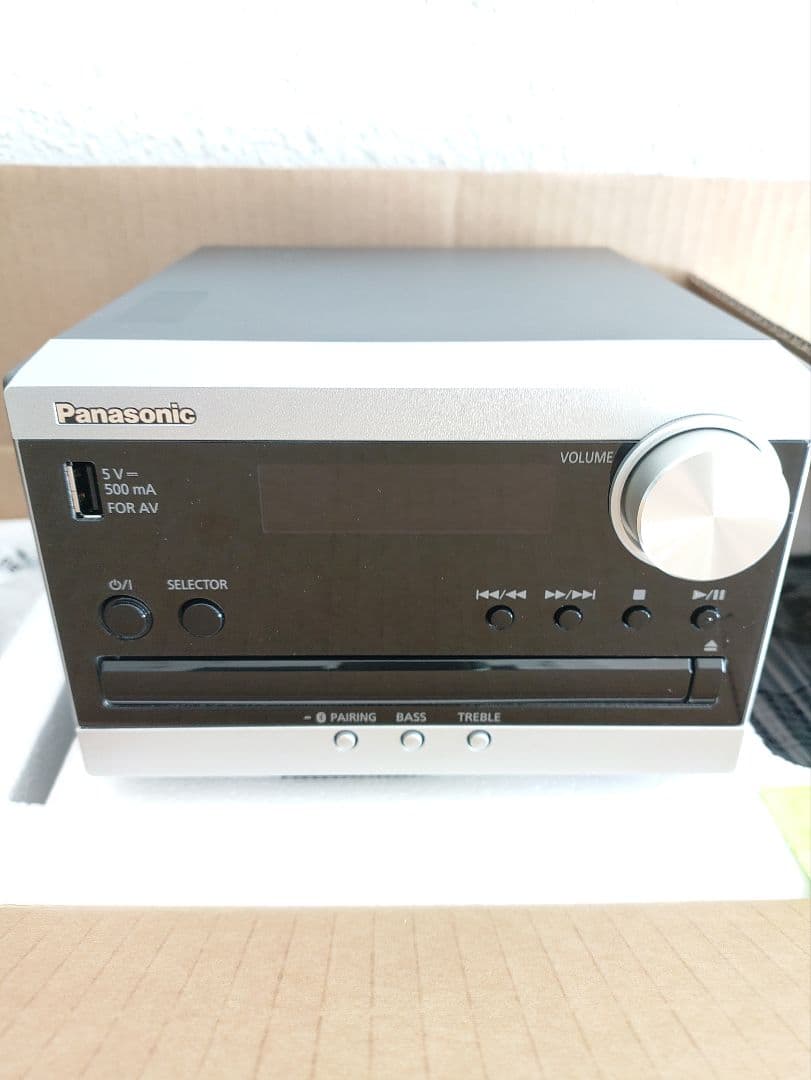 9☆ 新品 パナソニック CDステレオシステム SC-PM270-S
