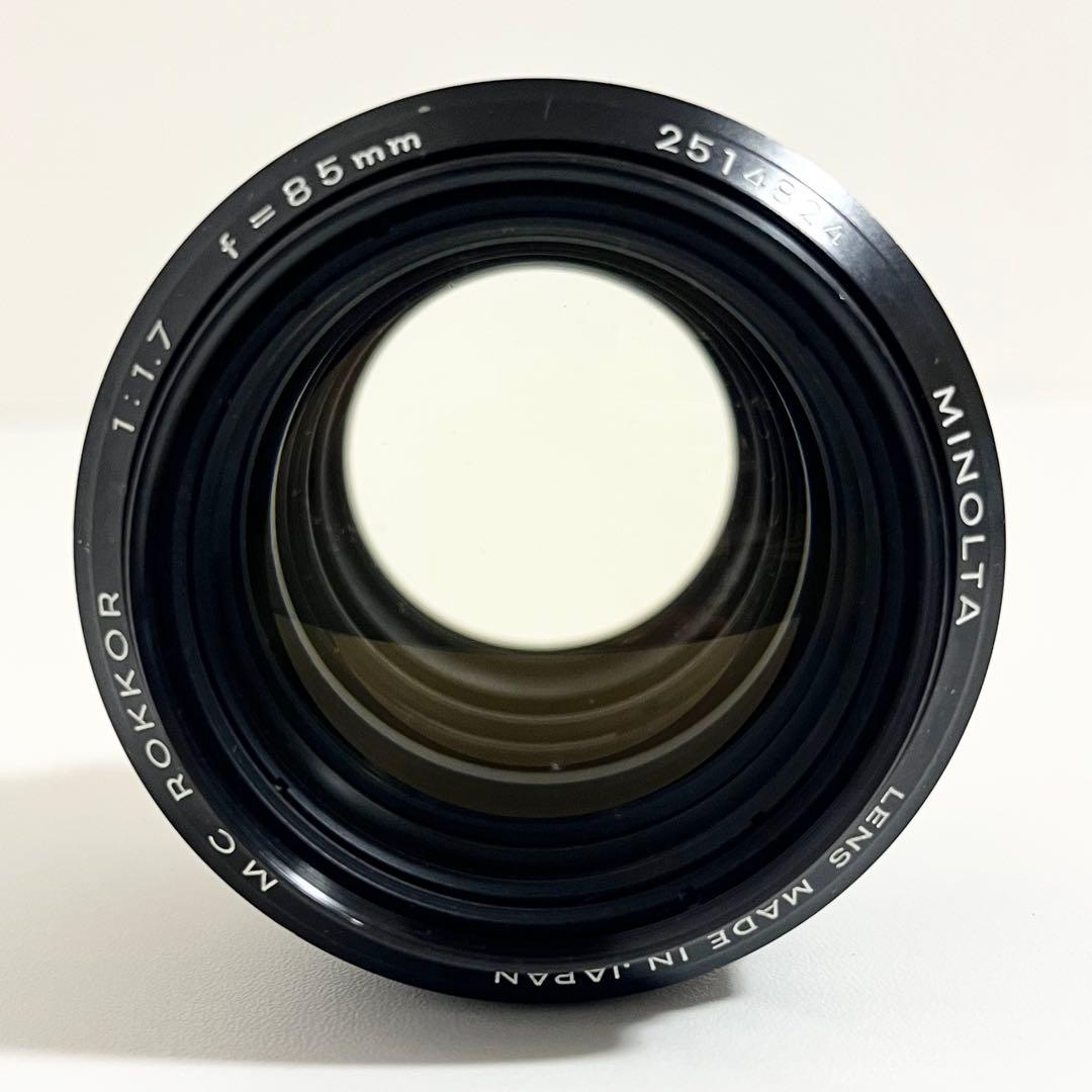 レンズ(単焦点) MINOLTA MC ROKKOR 85mm F1.7