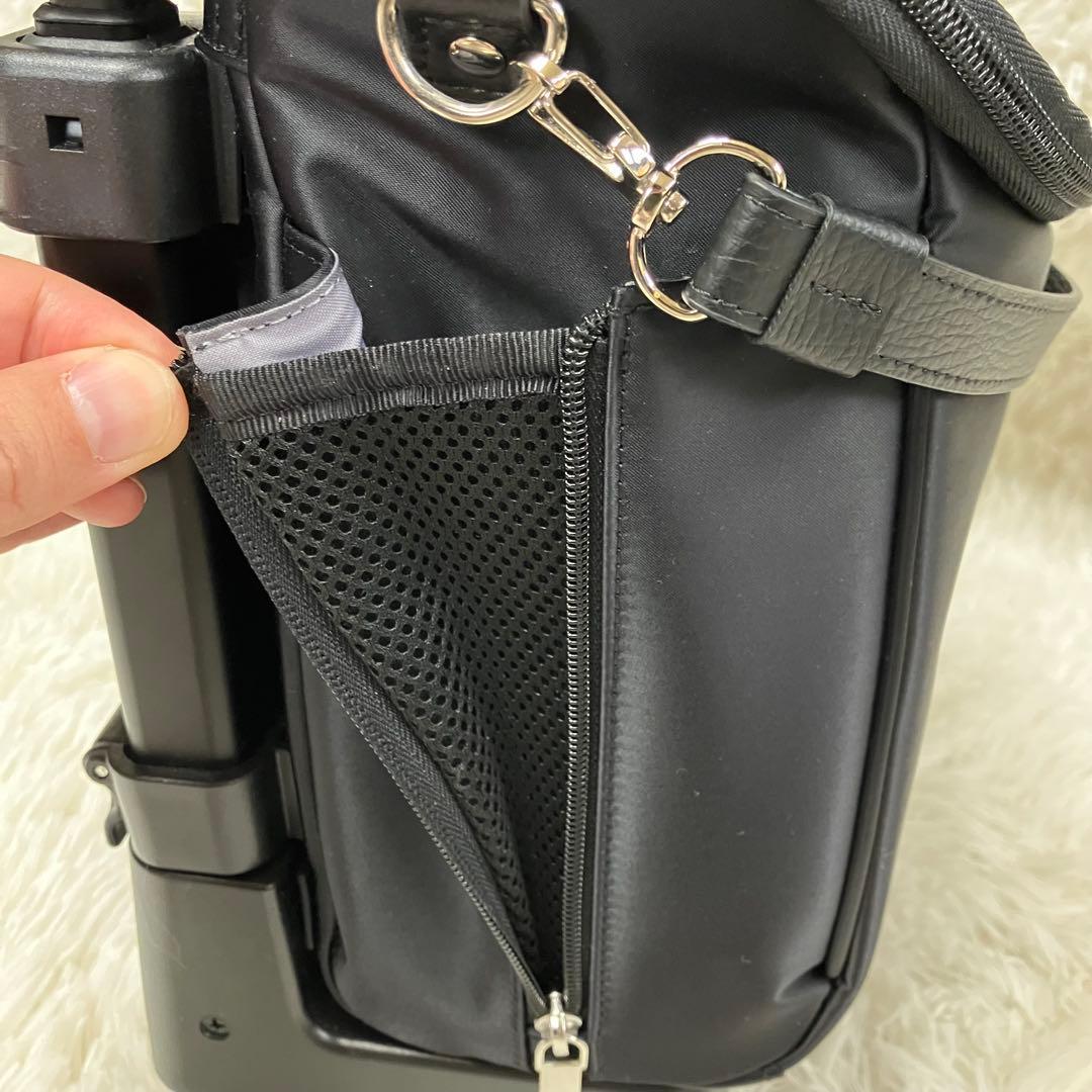 【美品】SWANY スワニー　キャリーバッグ　2WAY ブラック