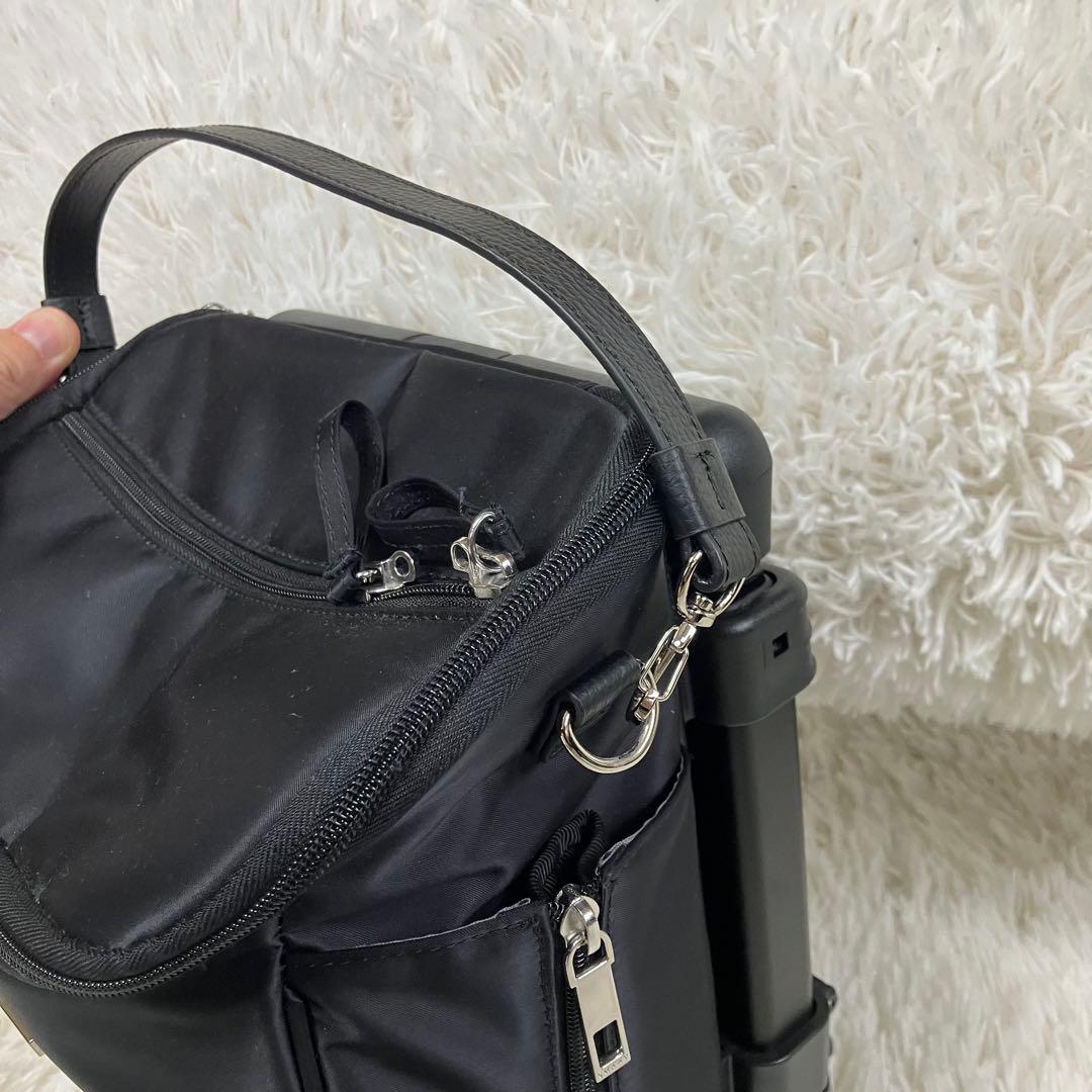 【美品】SWANY スワニー　キャリーバッグ　2WAY ブラック