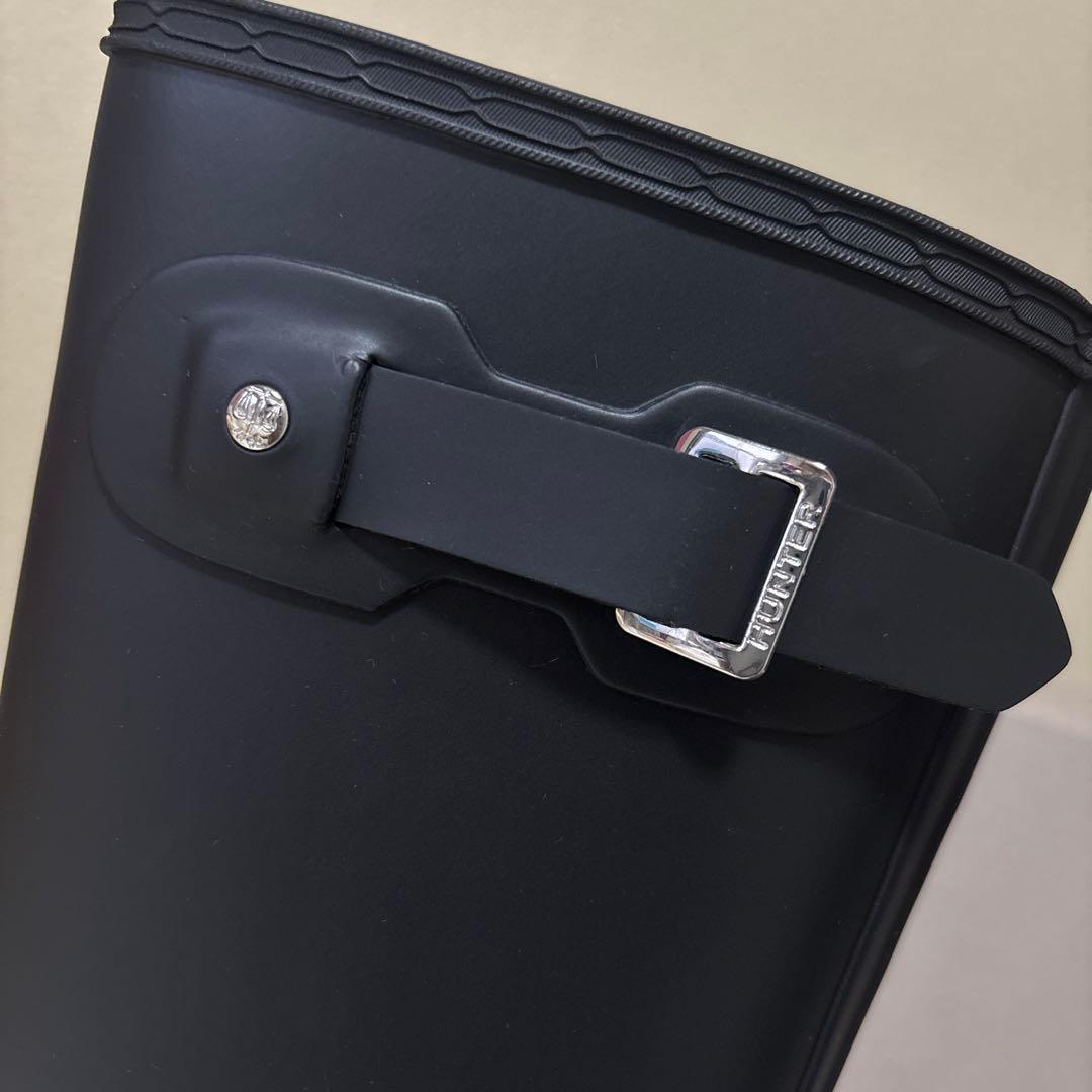 もちもち☺︎ 新品未使用♡HUNTER ブラック 長靴