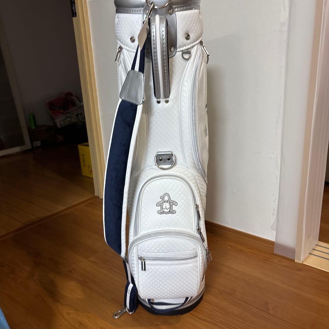Munsingwear ゴルフバッグ ホワイト