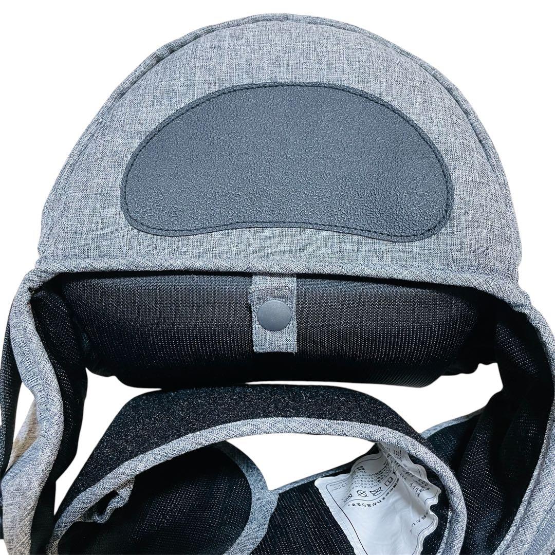 napnap ヒップシート Tran ダブルショルダー メランジグレー