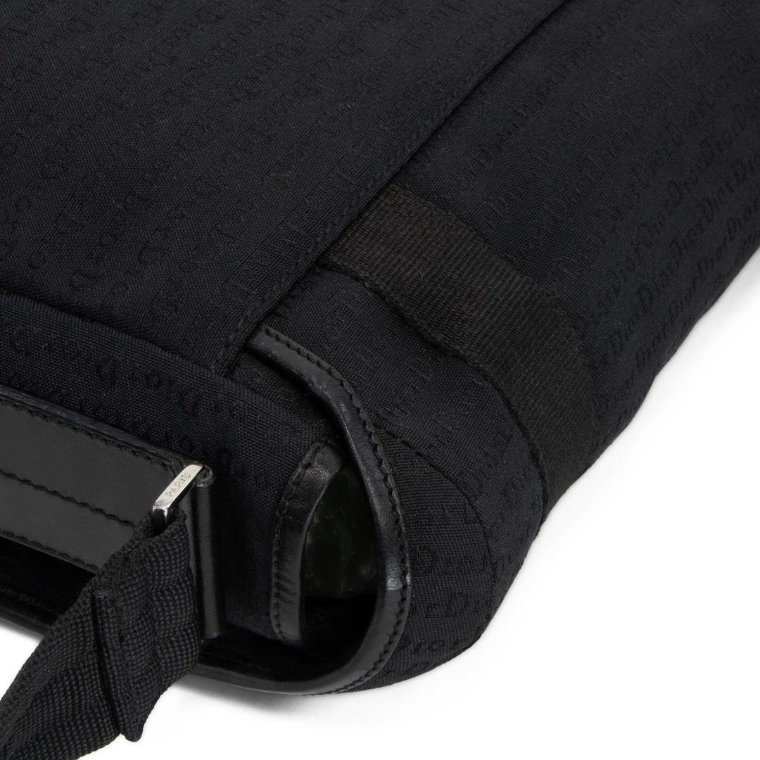 本物 ディオール オム メッセンジャーバッグ メンズ 黒 Y2K 斜め掛け ロゴ