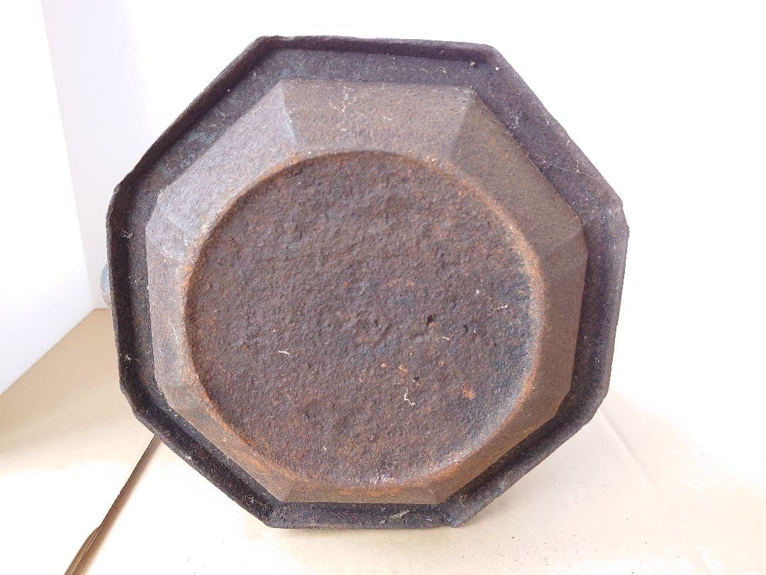 特大 サイズ 鉄瓶 中国美術 時代物 茶道具 前茶道具 骨董 インテリア 古い