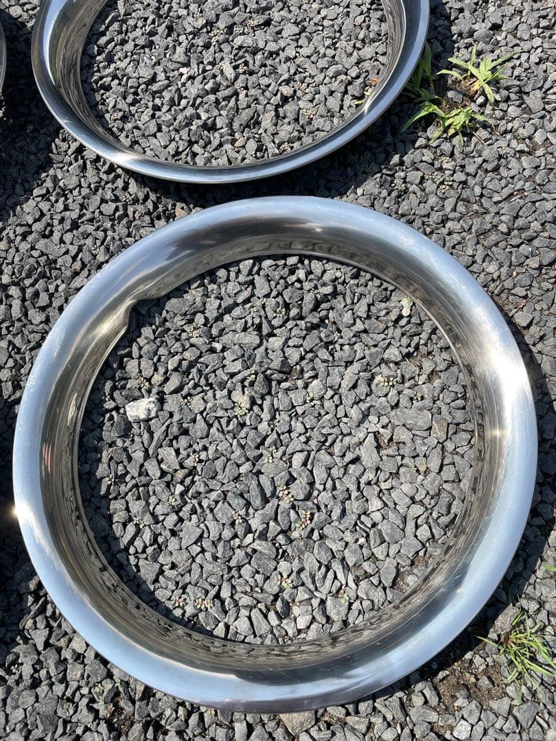 ムーンホイールリム14インチ4個セット中古美品