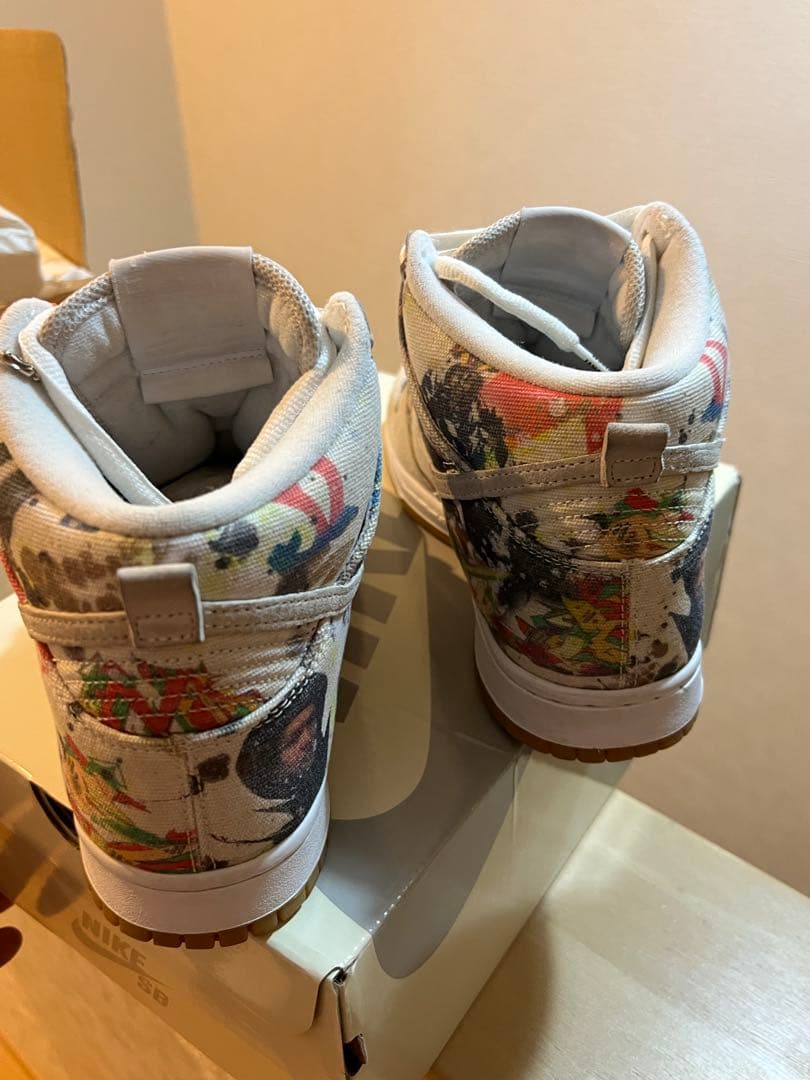 Supreme × Nike SB Dunk High \"Rammellzee