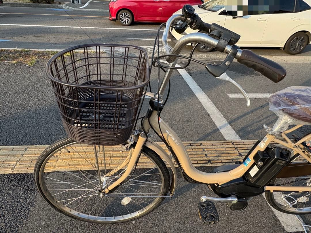 中古YAMAHA電動アシスト自転車　12.8Ah 大阪　014番